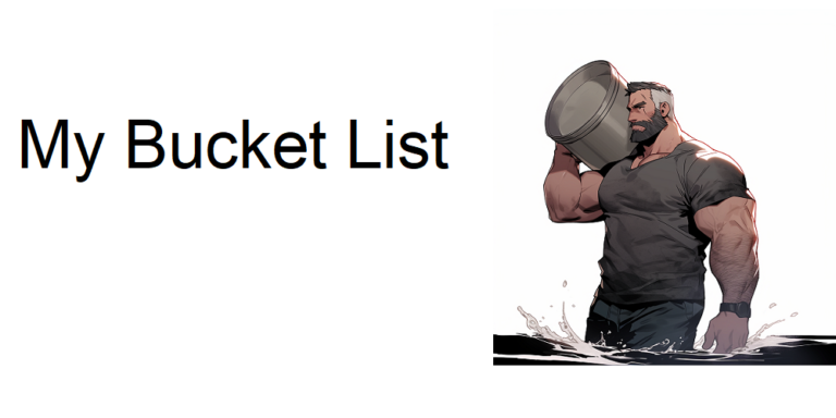 bucket list
